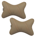 able classic cross neckrest necksupporters pillow black and silver for toyota innova new set of 2 pcs