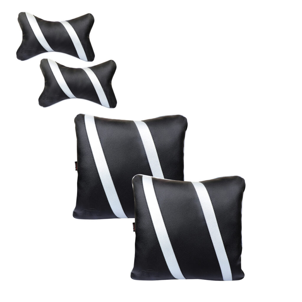 able classic cross comfy pillow square cushion & neckrest necksupporters pillow set of 4 pcs